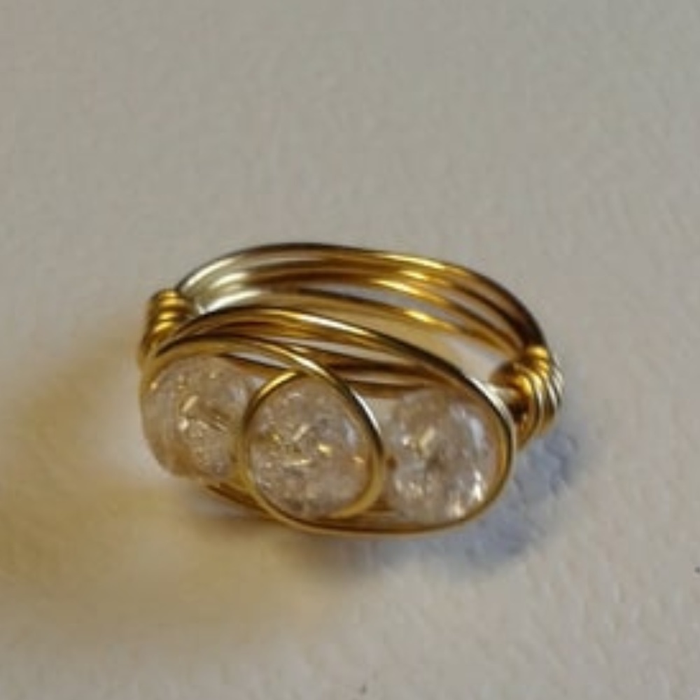 Wire Wrapped Ring - Picture 2 of 3